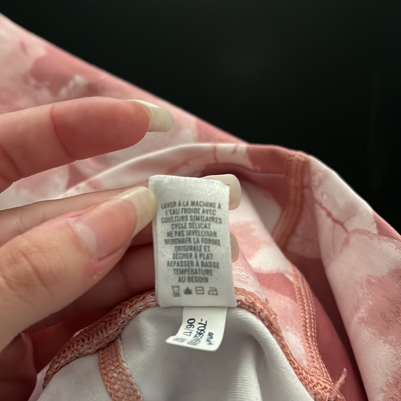 Aerie Leggings with Hidden Pocket, Size Small, Colors White and Dusty Rose - Picture 6 of 6